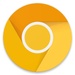ロゴ Chrome Canary 記号アイコン。