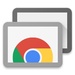 ロゴ Chrome Remote Desktop 記号アイコン。