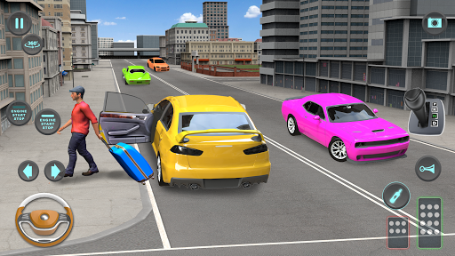 画像 1Cidade Taxi Dirigindo Jogos 記号アイコン。