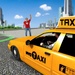 商标 City Taxi Driver Sim 签名图标。