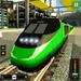Le logo City Train Driver Simulator Icône de signe.