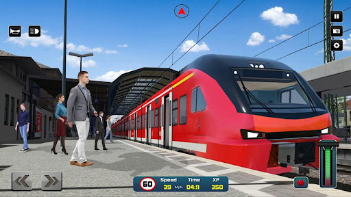Image 0City Train Driver Train Games Icône de signe.