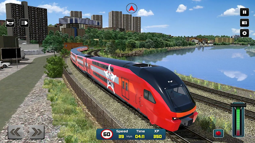 Image 1City Train Driver Train Games Icône de signe.