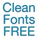 Logo Clean Fonts Icon