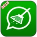商标 Cleaner For Whatsapp 2018 签名图标。