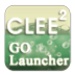 Le logo Clee 2 Theme Go Launcher Ex Icône de signe.