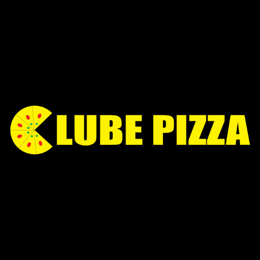 ロゴ Clube Pizza 記号アイコン。
