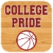 ロゴ College Basketball Pride 記号アイコン。
