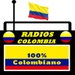 Le logo Colombian Top Radios Stations Icône de signe.