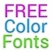 Logo Color Fonts 1 Icon