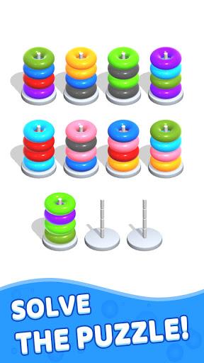 Image 1Color Hoop Stack Sort Puzzle Icon
