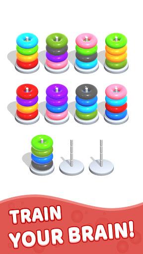 Image 2Color Hoop Stack Sort Puzzle Icon