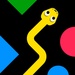 ロゴ Color Snake 記号アイコン。