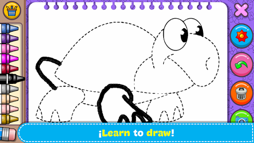 图片 3Colorir E Aprender Animais 签名图标。