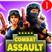 ロゴ Combat Assault 記号アイコン。