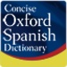 商标 Concise Oxford Spanish Dictionary 签名图标。