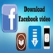 Le logo Convert And Download Facebook Videos Icône de signe.