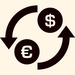 Le logo Converter Money Icône de signe.