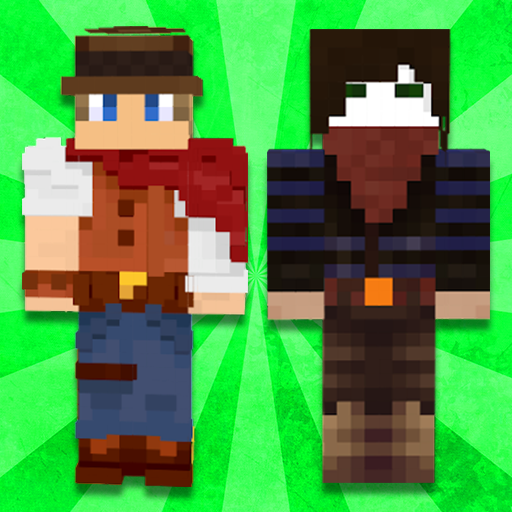 Logotipo Cowboy Skins For Minecraft Icono de signo