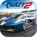 Le logo Crazy For Speed 2 Icône de signe.