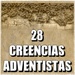 Le logo Creencias Adventistas App Icône de signe.