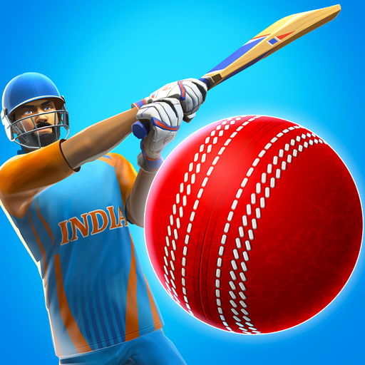 Le logo Cricket League Icône de signe.