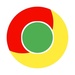 Logotipo Crome Shine Browser Icono de signo