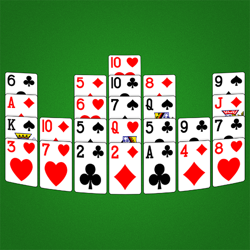 Logo Crown Solitaire Card Game Icon