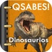 商标 Cuanto Sabes De Dinosaurios 签名图标。