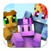 Logotipo Cute Pony Skins For Minecraft Icono de signo
