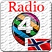 商标 Dab Radio Free 4 Dinamarca 签名图标。