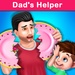 ロゴ Dad S Home Little Helper 記号アイコン。