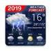 presto Daily Live Weather Forecast App Icona del segno.