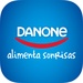 商标 Danone 签名图标。