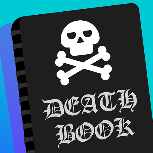 Le logo Death Book Icône de signe.