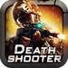presto Death Shooter 3d Icona del segno.