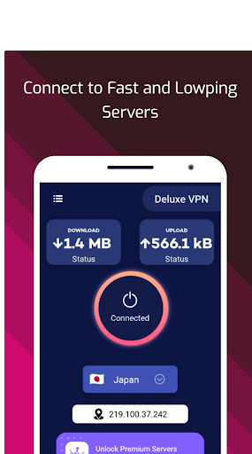 画像 0Deluxe Vpn Earn Money Fast Servers 記号アイコン。