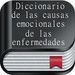 商标 Diccionario De Las Causas Emocionales 签名图标。