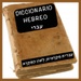 商标 Diccionario Hebreo 签名图标。