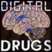 ロゴ Digital Drugs Binaural Beats 記号アイコン。