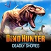 Logotipo Dino Hunter Deadly Shores Icono de signo