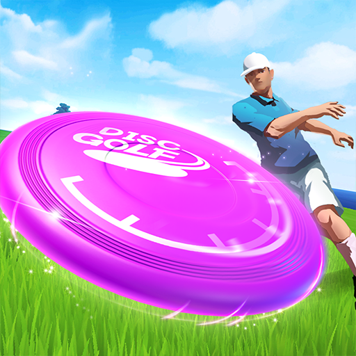 Le logo Disc Golf Rival Icône de signe.