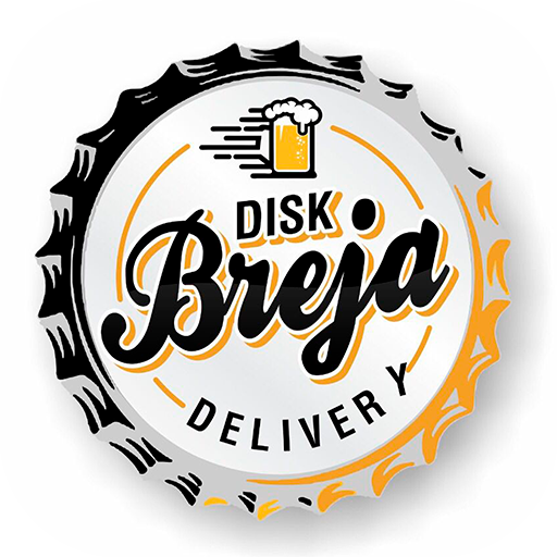 商标 Disk Breja Delivery 签名图标。