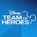 Le logo Disney Team Of Heroes Icône de signe.