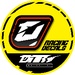 商标 Dnr Motocross 签名图标。