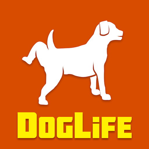 Le logo Doglife Bitlife Dogs Icône de signe.