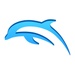 商标 Dolphin Emulator 签名图标。