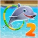Le logo Dolphin Show 2 Icône de signe.