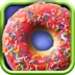 ロゴ Donuts Maker 記号アイコン。