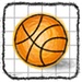 商标 Doodle Basketball 签名图标。